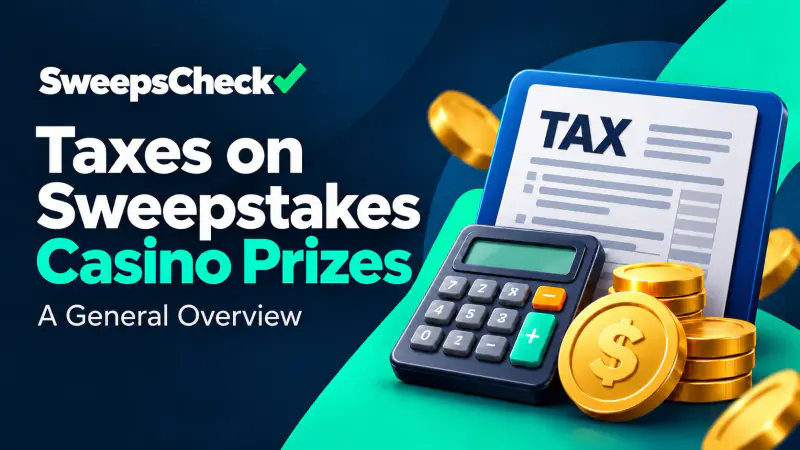 Taxes on Sweepstakes Casino Prizes: A General Overview